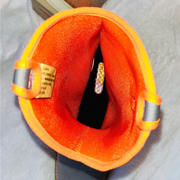 Laredo Orange and Gray Western Comfy Boots - Picture 9 of 11